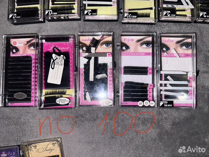 Ресницы для наращивания, материалы