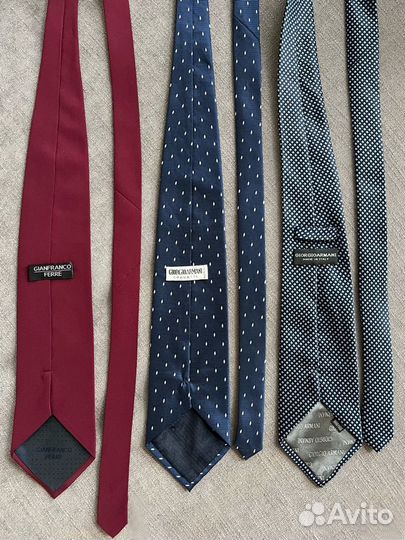 Мужской галстук шелк Armani Ferre новые