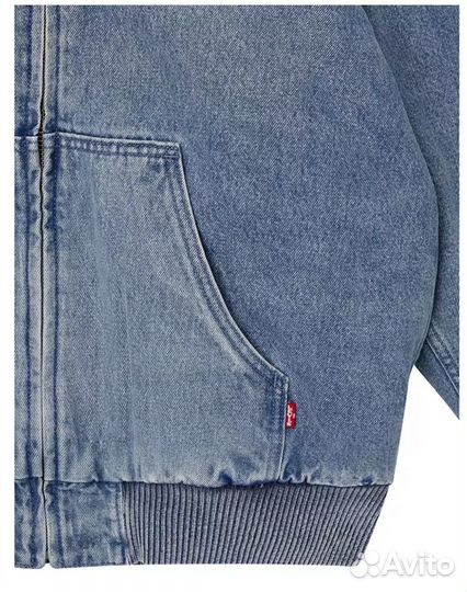 Оригинальная куртка Levi's Denim Hoodie Jacket New