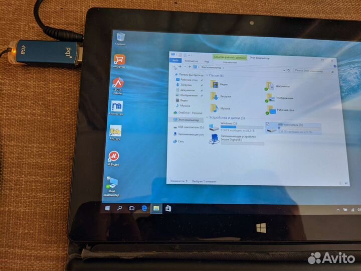 Планшет irbis tw48 бу