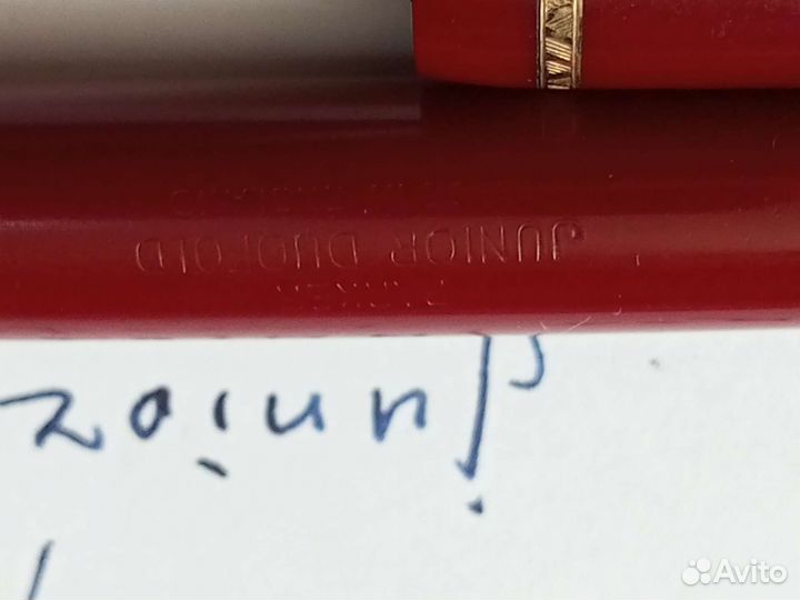 Винтажная ручка Parker duofold junior перьевпя