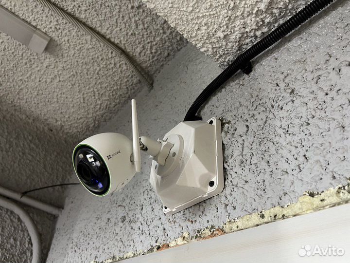 Установка видеонаблюдения