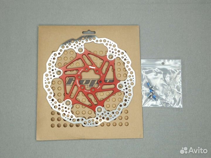 Новый ротор Hope Floating 185 мм (Red)