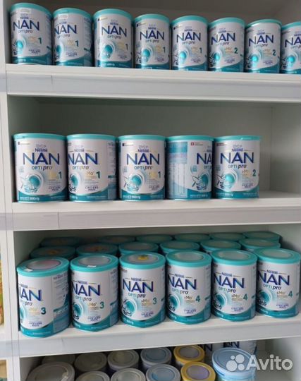 Детская смесь 800 гр Opti Pro NAN