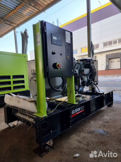 Дизельный генератор GSW65D(ALT.P) откр. исполнения