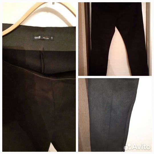 Леггинсы oodji из искусственной замши