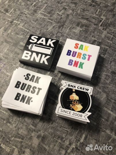 Печать стикеров