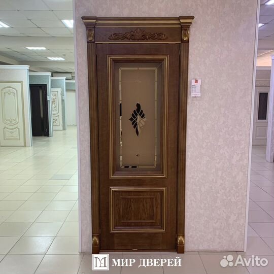 Темные двери: орех, коньяк, каштан