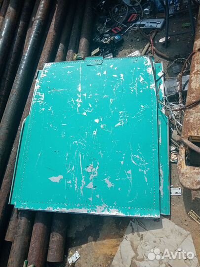 Алюминиевая лодка плоскодонка СССР складная