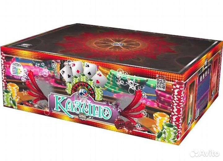 Салют Фейерверк Казино 250 залпов