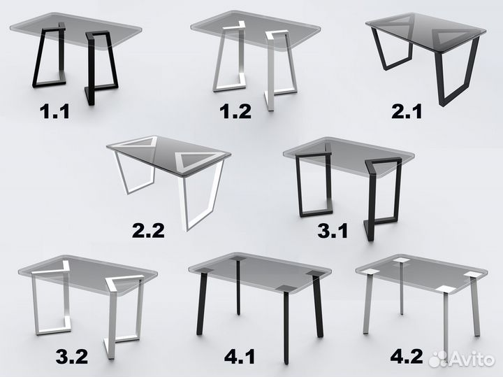 Стол кухонный thetable 120x75 см 1.19/2.1SU