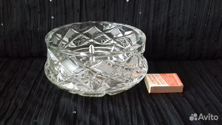 Хрустальные салатники, конфетницы времен СССР