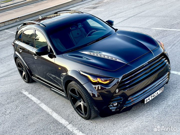 Накладки зеркал carbon infiniti FX37, FX50, QX70