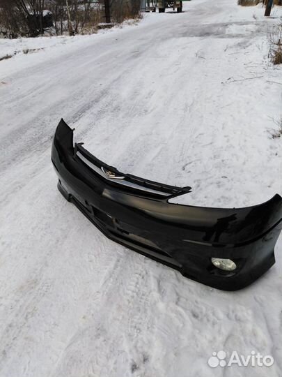 Бампер передний. Тойота эстима 2