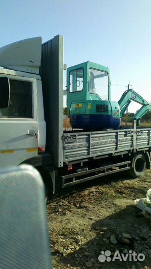 Услуги мини эксковатора