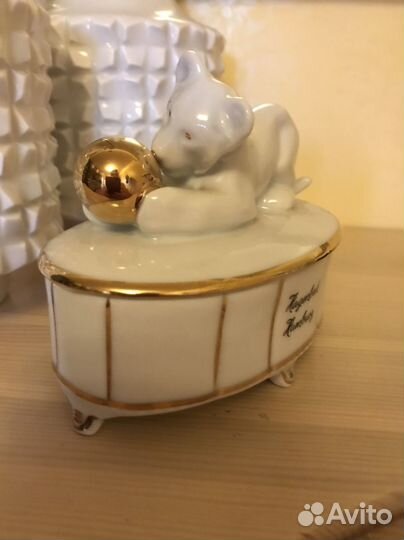 Шкатулка фарфоровая Gerold porzellan Германия