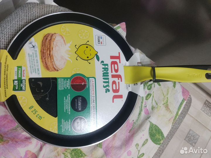 Сковорода tefal 25см для блинов