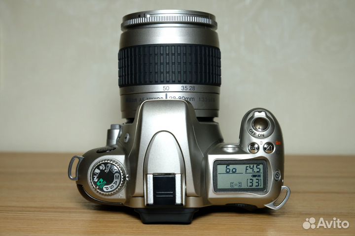 Nikon F55 с Nikkor 28-80mm в отличном состоянии