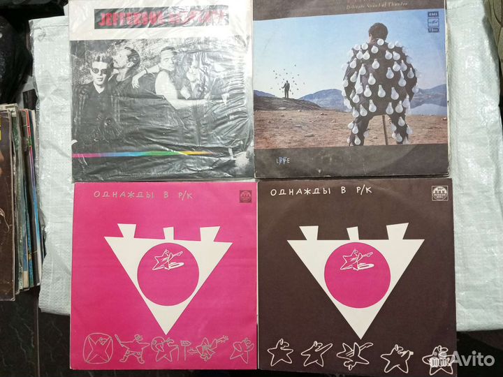 Пластинки разные