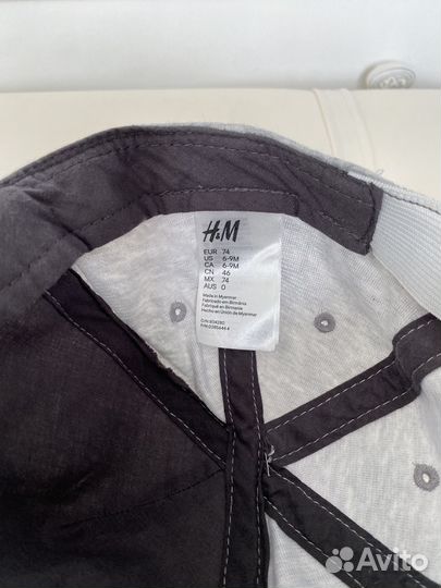 Бейсболка детская H&M 6-9 мес