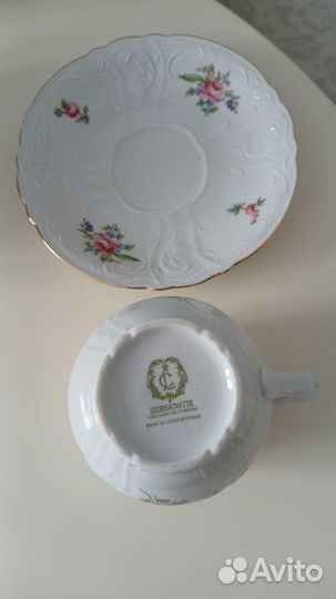 Чашка с блюдцем