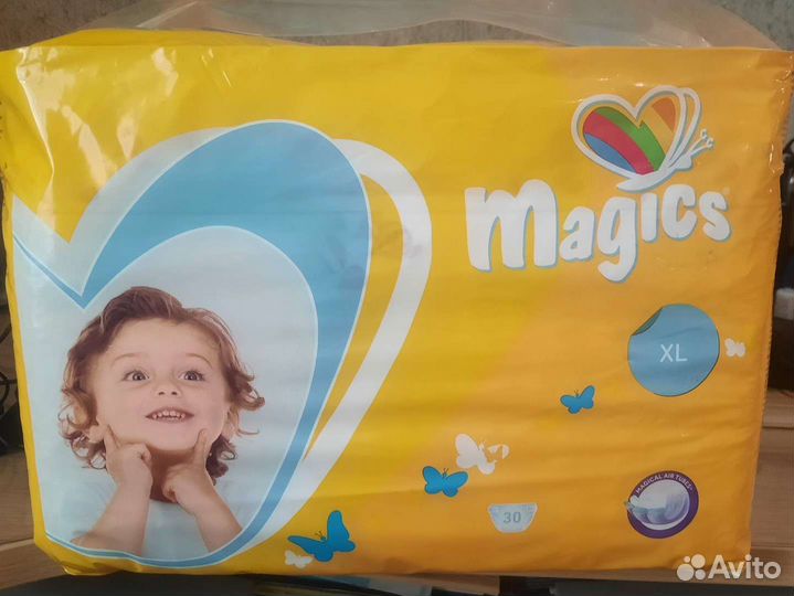 Magics 6(XL) 15-30 кг - подгузники для детей