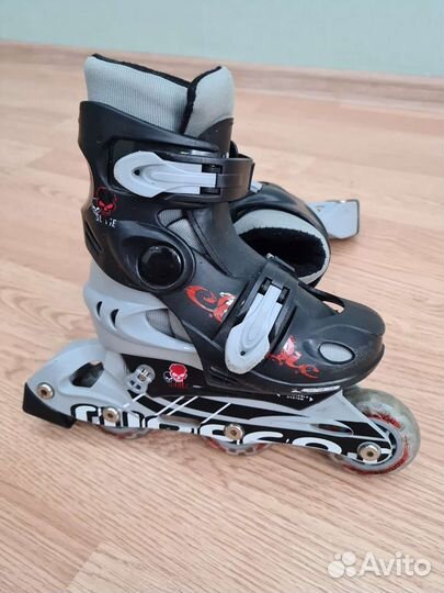Роликовые коньки раздвижные 26-29
