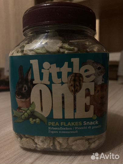 Плющенный горох для грызунов «Little One»