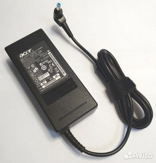 Блок питания для ноутбука Acer 19V, 4,74A, 5,5x1,7