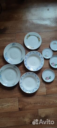 Фарфоровые тарелки СССР