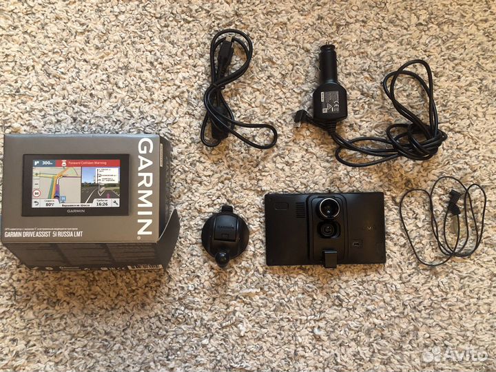 Навигатор+Авторегистратор garmin 51 Rus LMT