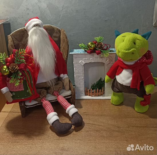 Санта, ручная работа