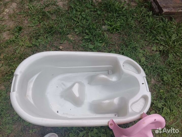 Ванночка для купания с горкой