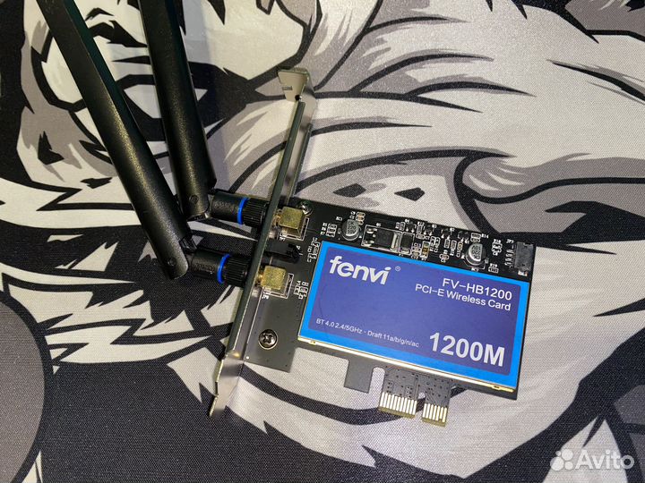 Wifi Bluetooth адаптер Fenvi FV-HB1200 Hackintosh