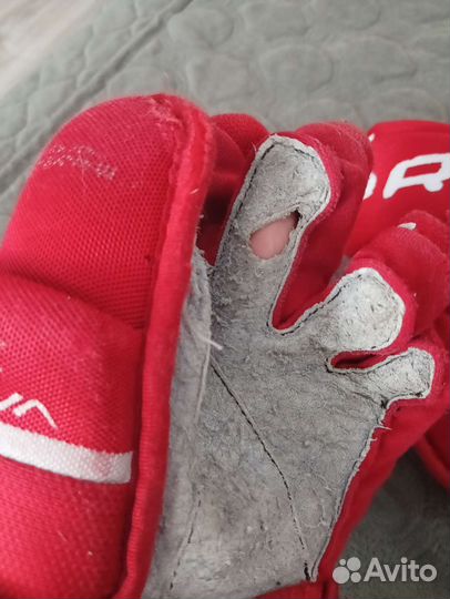 Краги хоккейные bauer