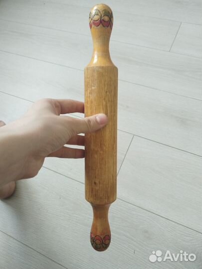 Скалка советская деревянная