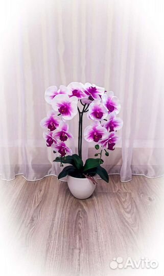 Орхидея из латекса
