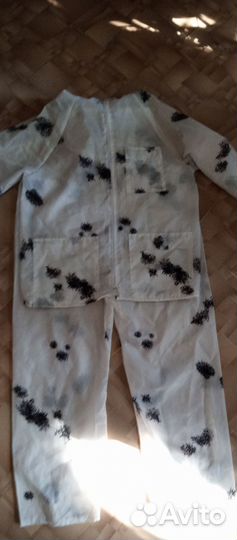 Маскхалат зимний клякса