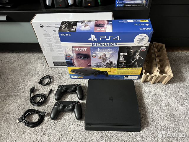 PlayStation 4 Slim 1Tb (как новая) купить в Москве | Электроника | Авито