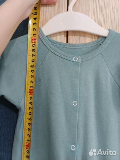 Комбинезон-слип с шапочкой