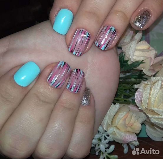 Наращивание, коррекция ногтей