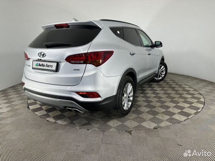 Hyundai Santa Fe 2.4 AT, 2017, 137 300 км