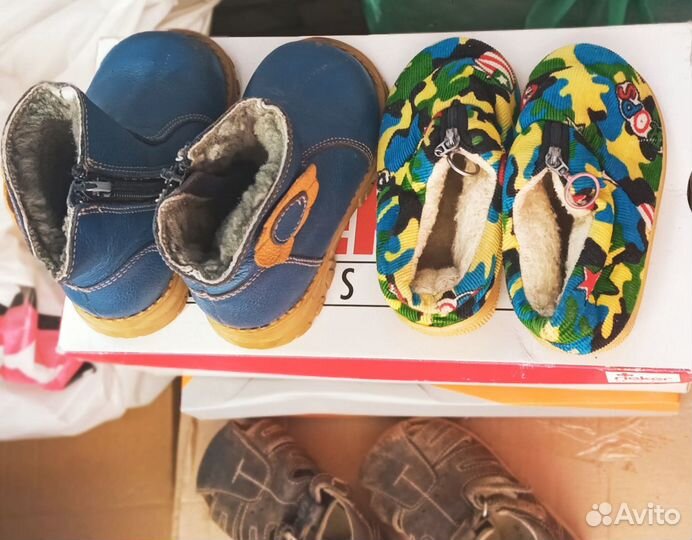 Сапожки детские размер 21