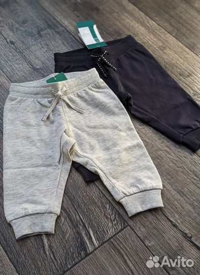 H&m 92 термобелье для девочки новое штаны лонгслив