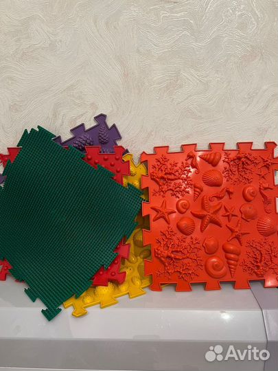 Орто коврики резиновые много