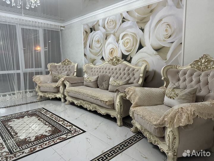 Диван и 2 кресла бу