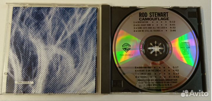 Rod Stewart Camouflage CD Germany