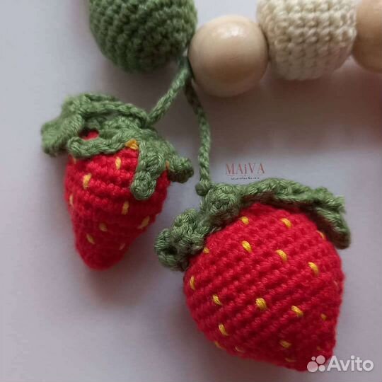 Растяжка на коляску ручная работа