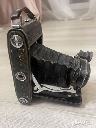 Раритетный старинный фотоаппарат момент-1 москва