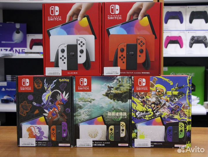 Nintendo Switch, Oled, Lite (магазин, гарантия)